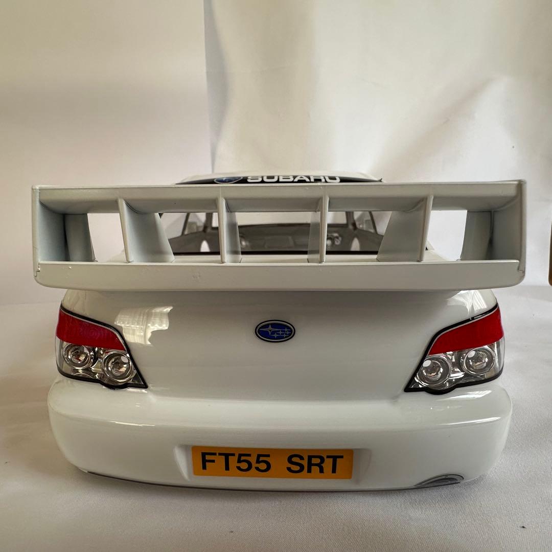 タミヤ ラジコン RC スバル インプレッサ 塗装済 スペアボディ 白 1/10