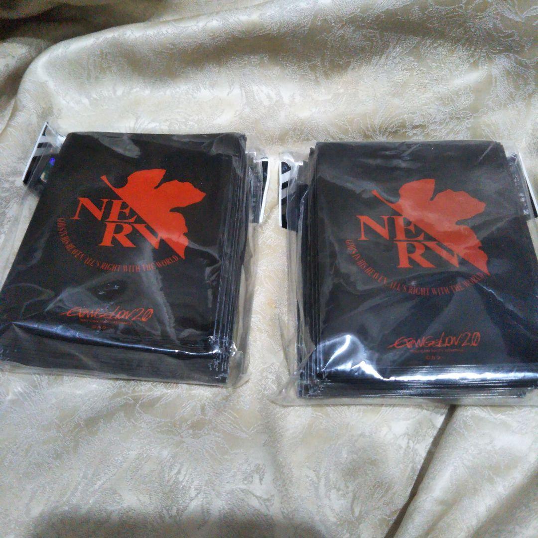 エヴァンゲリオン NERV　スリーブミニサイズ60枚入り✕2点　未開封未使用です