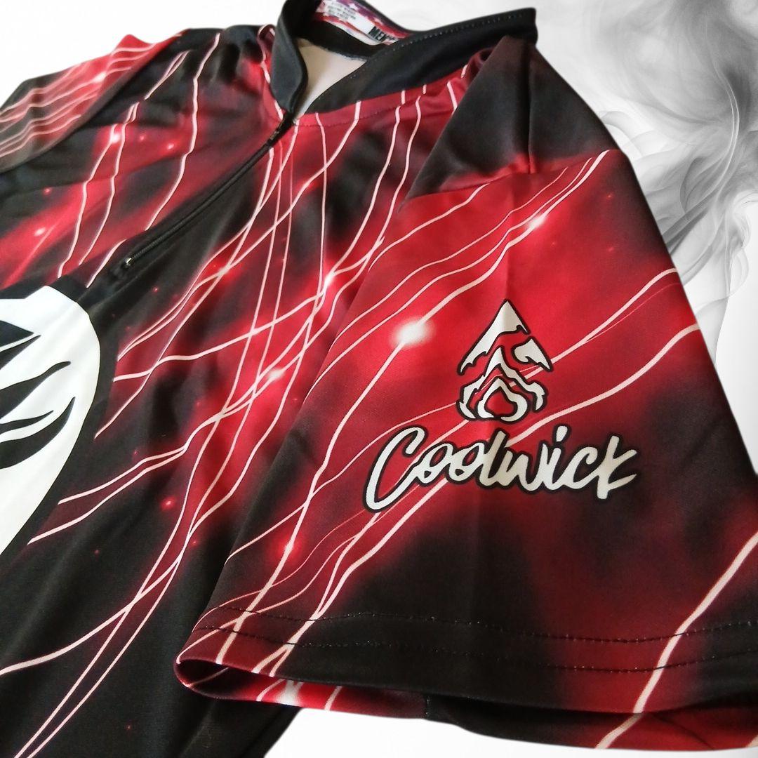 新品✨ボウリングウェア　MOTIV　日本サイズM　ブラック　レッド　USA製