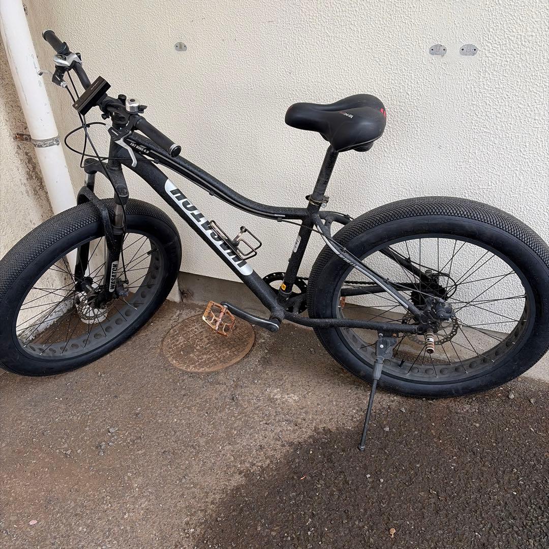 タイムセール自転車ファットバイク　アルミ製フレーム　即購入禁止‼️