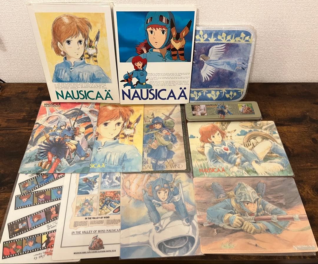 ジブリ 風の谷のナウシカ13点 【未使用】下敷き ペンケース バインダー等