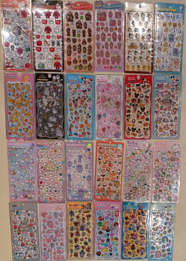 ボンボンドロップシールまとめ買24枚オマケ付き