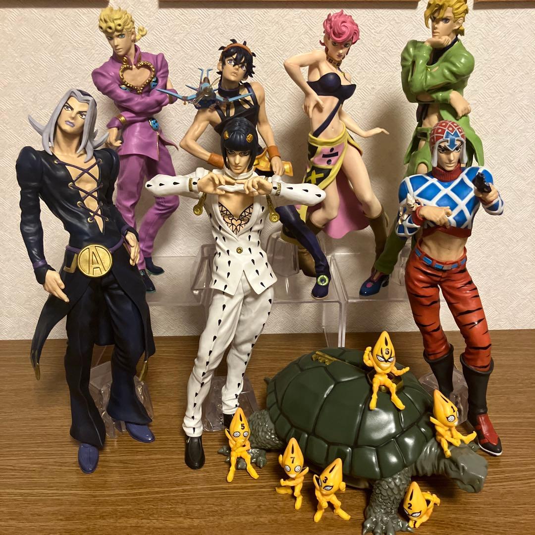 ジョジョの奇妙な冒険　一番くじ　5部　黄金の風　護衛チーム　15点セット