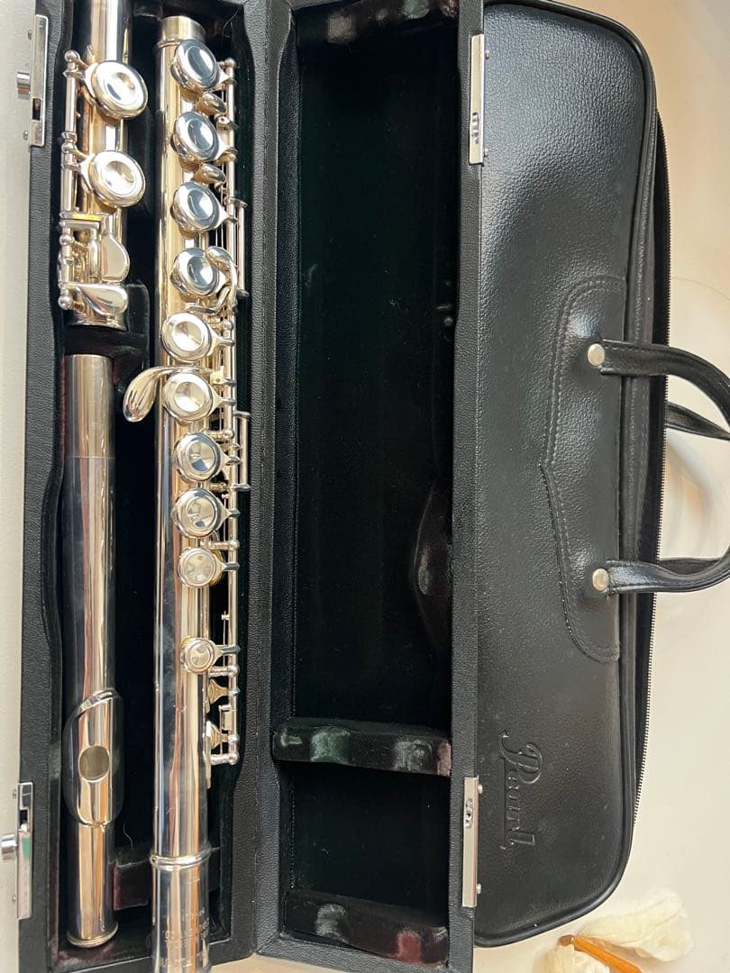 Pearl PF-521 フルート flute 銀製 ケース付き