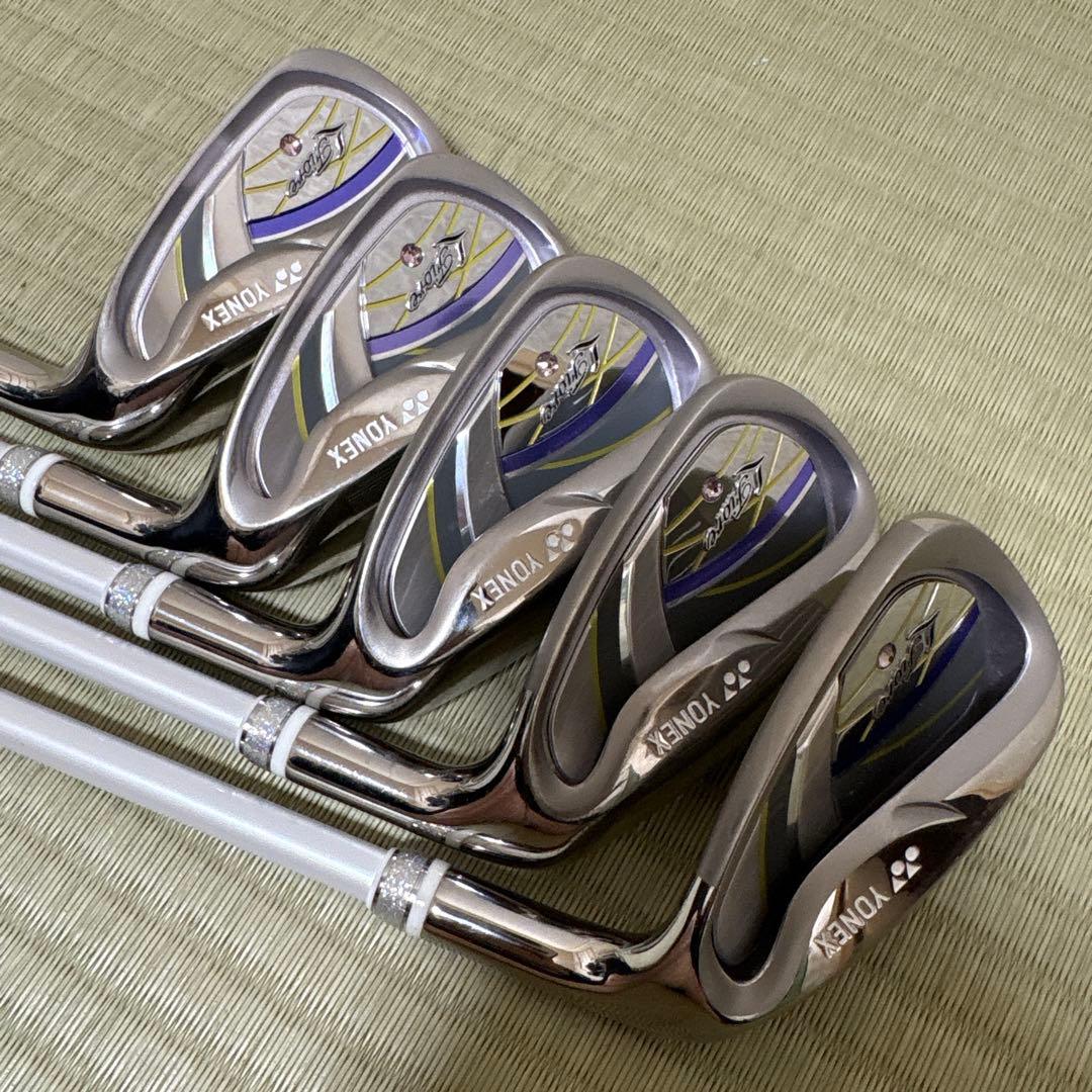 ヨネックス Fiore 2020 アイアンセット 5本　フレックスL レディース