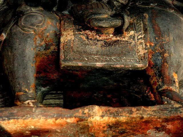 ♥中国　発掘　傭　馬　人物　注水　頭欠損　骨董品