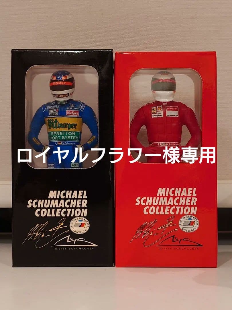 1/18 ミニチャンプス　ミハエル・シューマッハ　フィギュア