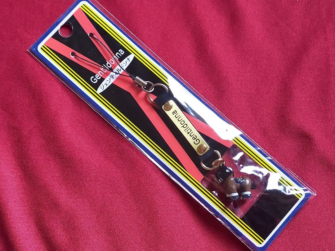 ◆　競馬　JRA　◆　ジェンティルドンナ　◆ゴルフマーカー　ストラップ　ファイル