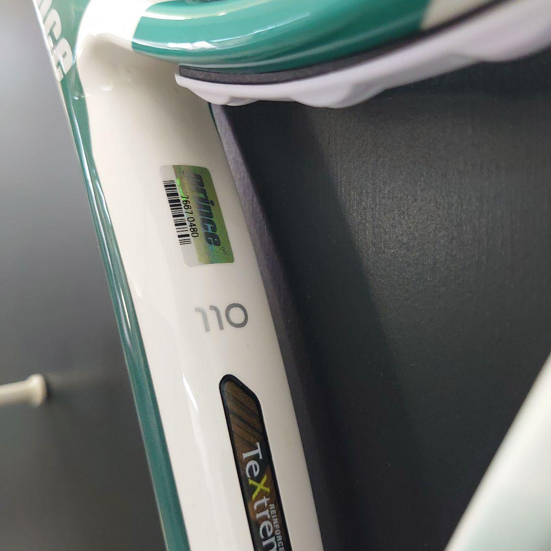 新品未使用　限定品　プリンステニスラケット　エンブレム110 グリップ2