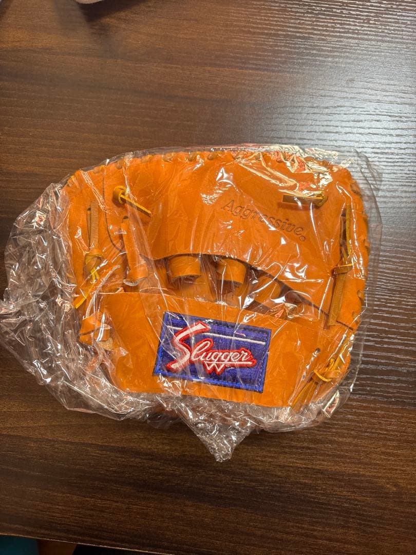 Slugger FSG-ER オレンジグローブ　左投げ用