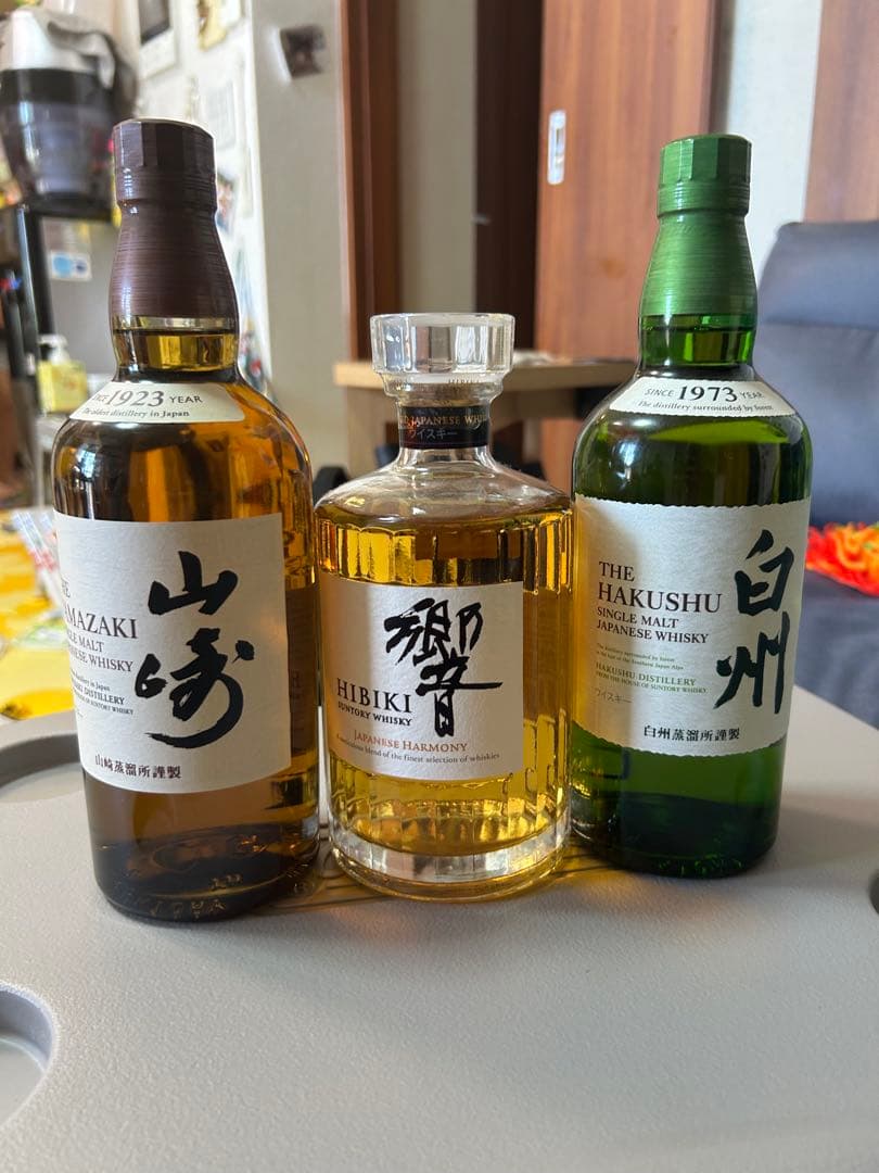 最終価格！早い者勝ち！サントリーウイスキー 3本セット 響、白州、山崎