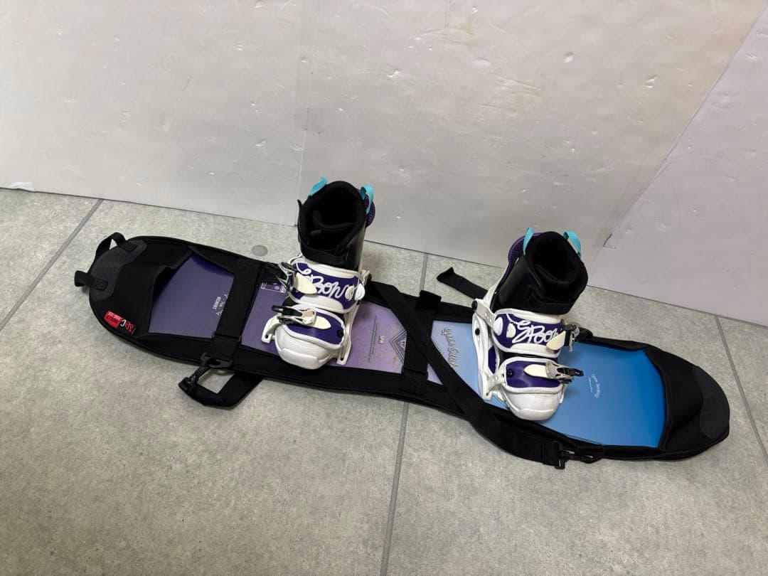 キッズスノーボード フルセット　板100㎝　BOA ブーツ21.22㎝