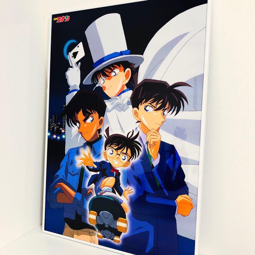 名探偵コナン　サンデー　ポスター　青山剛昌　複製原画　漫画　コナン展　日本テレビ