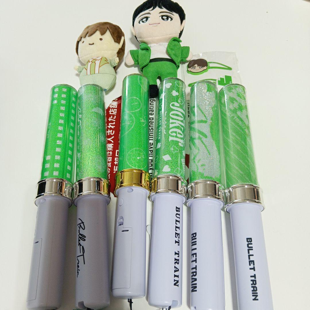 BULLET TRAIN タクヤペンライト6本＆ マスコットセット