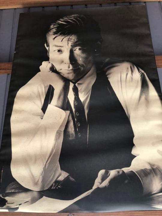 柴田恭兵　ポスター　ポッカコーヒー