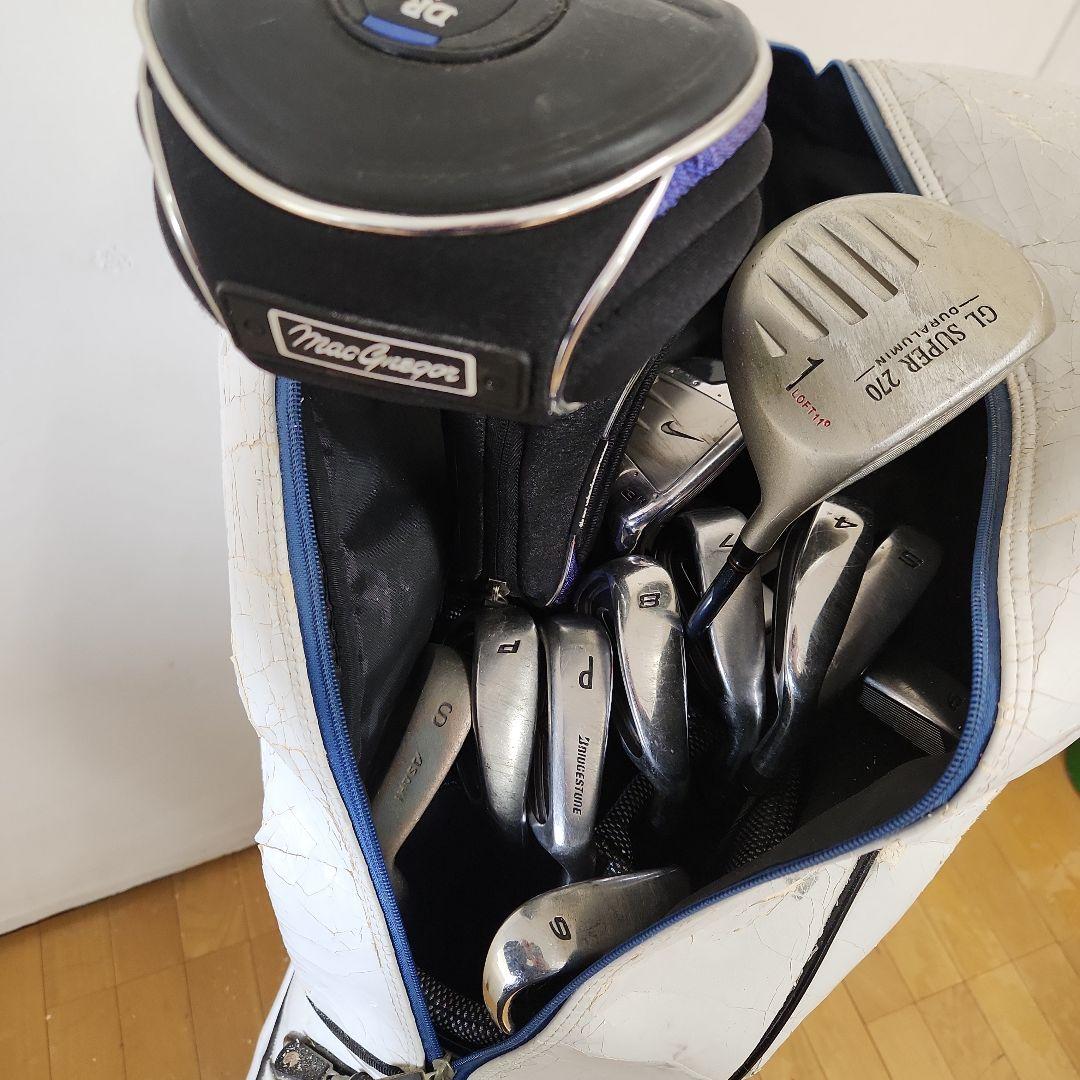 Cleveland ゴルフキャディバッグ ホワイト/ブルー