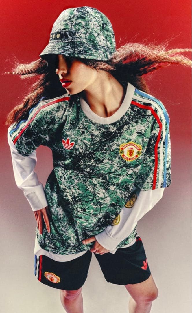 ウェア Adidas Manchester United stone roses