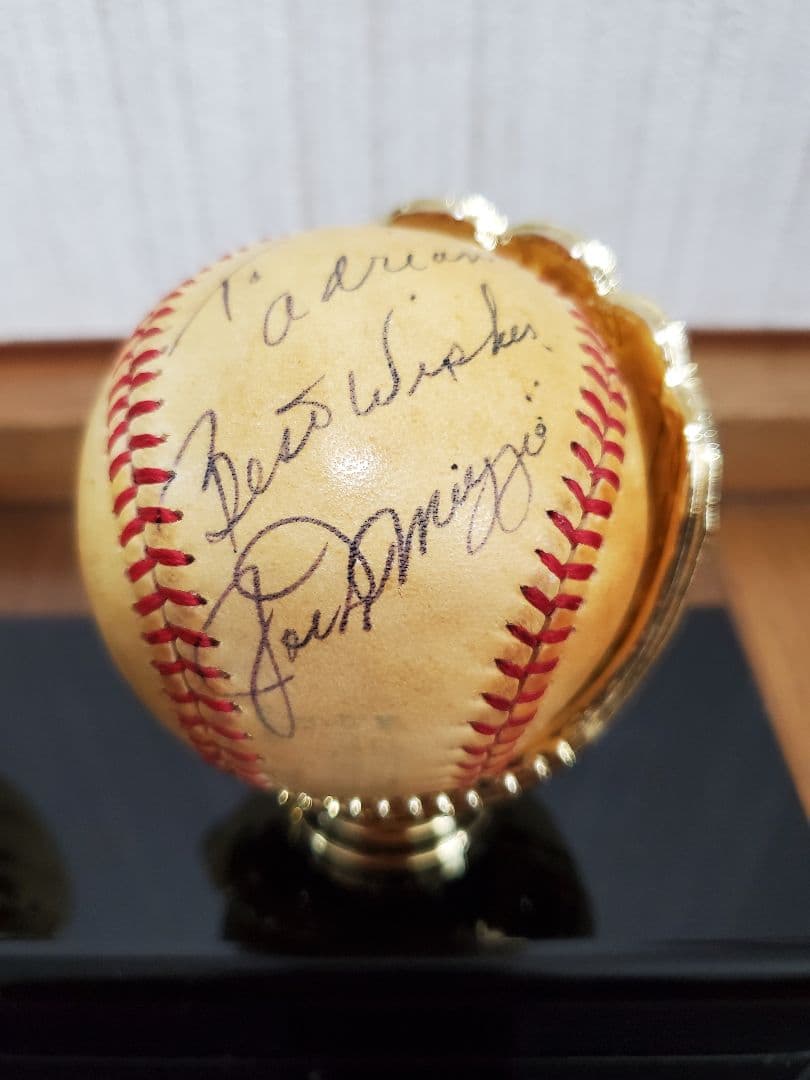 【超希少】★ジョー・ディマジオ直筆サインボール(ヤンキース)★