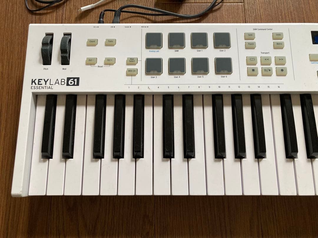 ARTURIA KEYLAB 61 MIDIコントローラー　動作品
