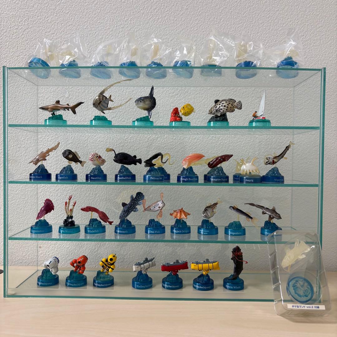 The Deep Sea Odyssey 海洋堂 深海生物 ボトルキャップ 希少