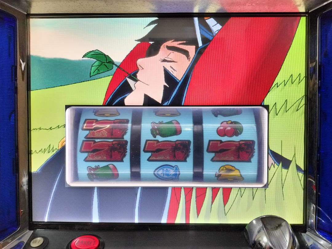 【パチスロ実機】ロデオ★『初代』俺の空【不要機付】４号機・人気台