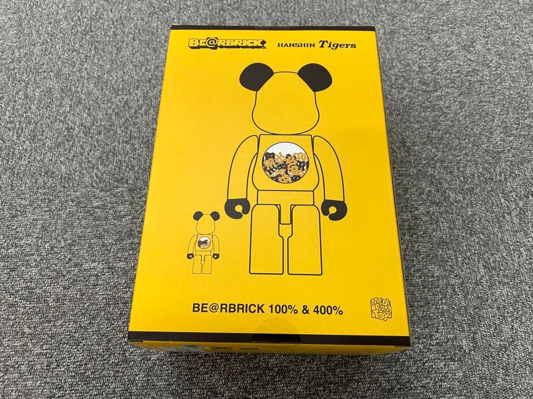 BE@RBRICK × 阪神タイガースコラボ 100%&400% セット