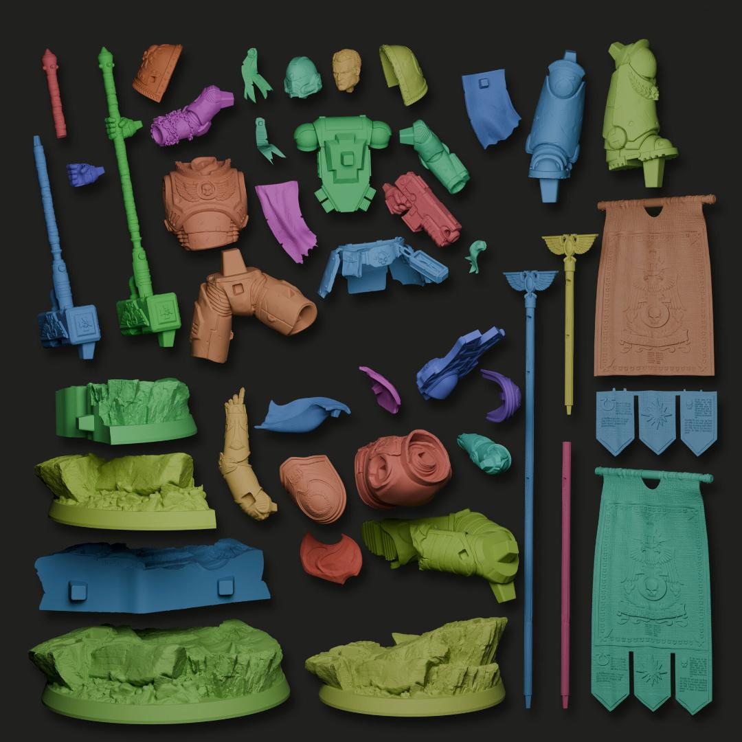 1/8 ウォーハンマー タイタス 未塗装未組立 フィギュア ガレージキット