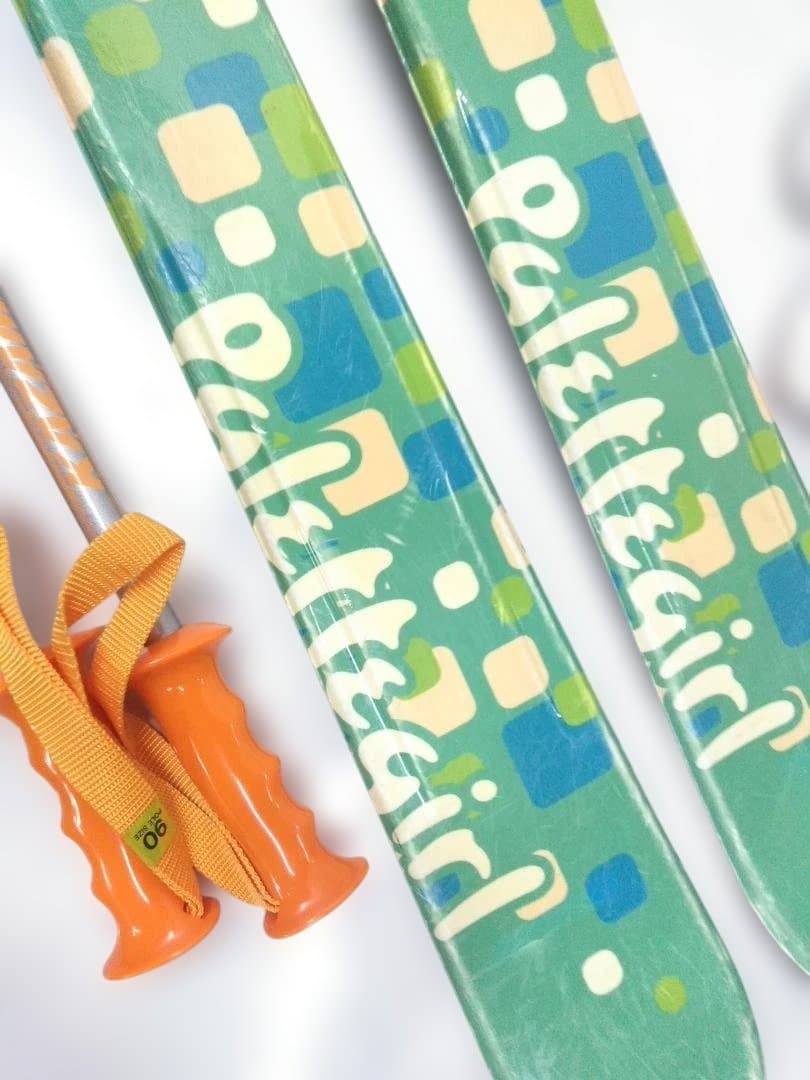 ジュニアスキー4点セット スワロー パレットガール 130cm ブーツ22cm