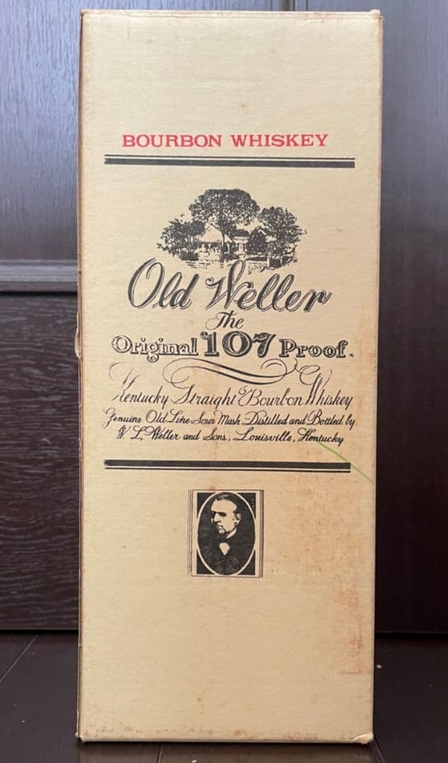 空瓶 Old Wellerl 107 オールドウェラー バーボンウイスキー