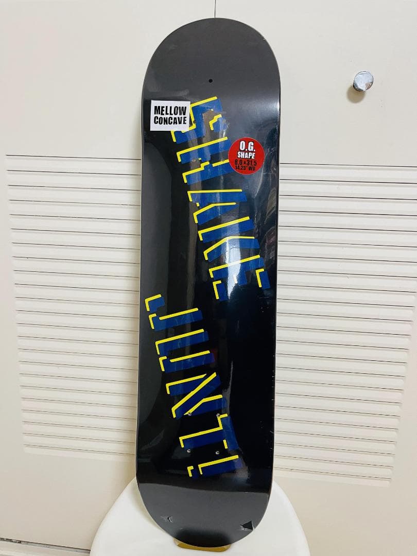 台湾製無地黒デッキテープ付き SHAKE JUNT8.0デッキ 在庫処分