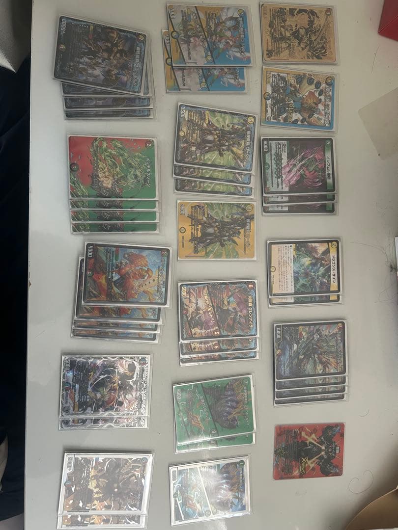 4Cドラグナー ガイアッシュ覇道 改造パーツ、スリーブ付き