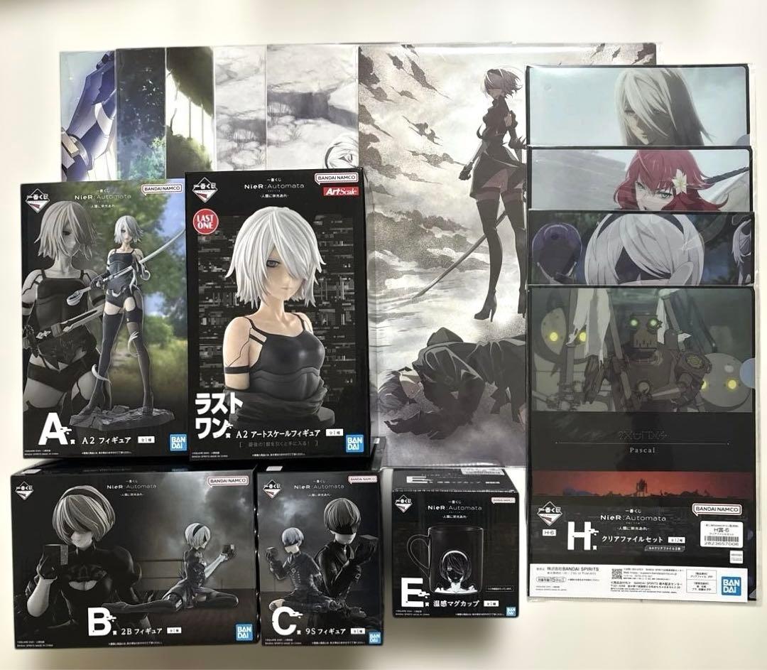 NieR:Automata ニーアオートマタ 一番くじ　フィギュア コンプリート