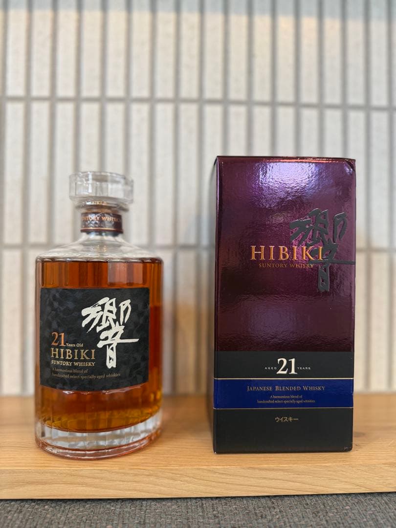 HIBIKI 21年 ジャパニーズウイスキー新品未開封　箱付き