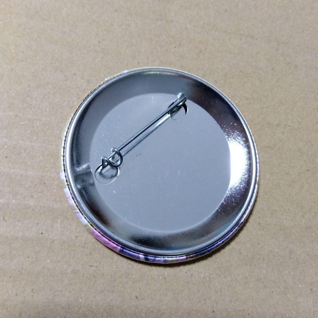 【クロノクロック】クロ 缶バッジ パープルソフトウェア