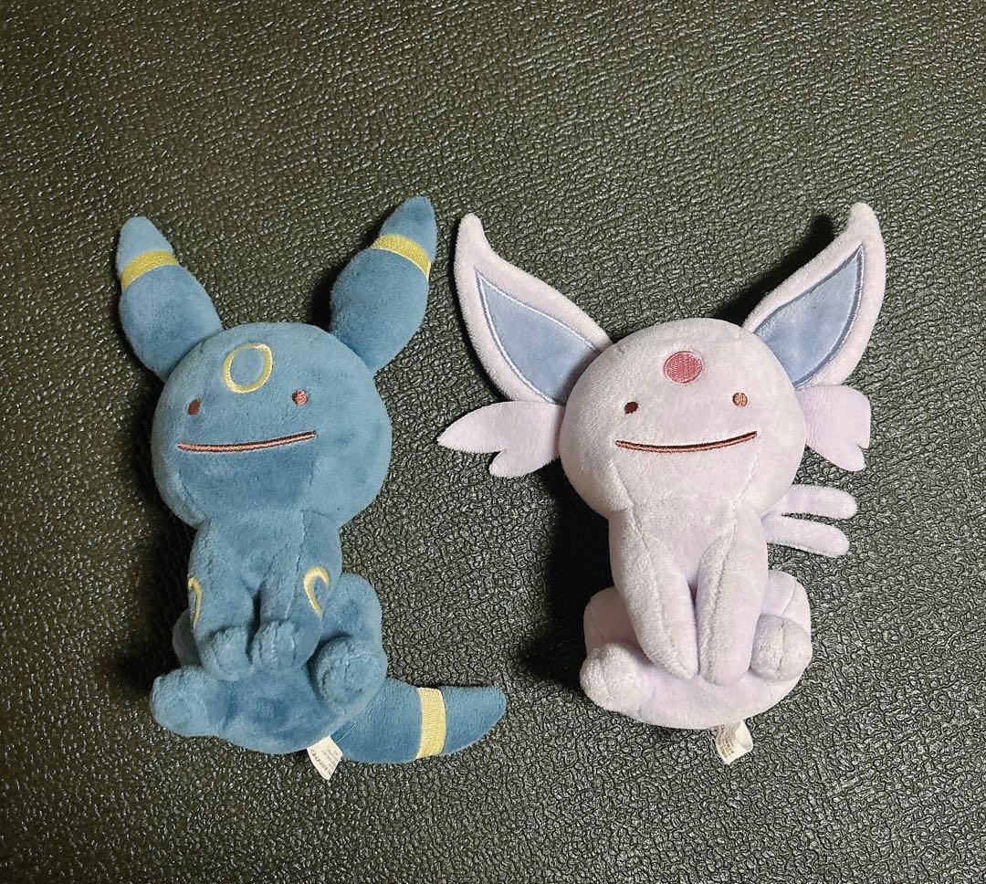 ぬいぐるみ へんしん! メタモン ブラッキー エーフィ