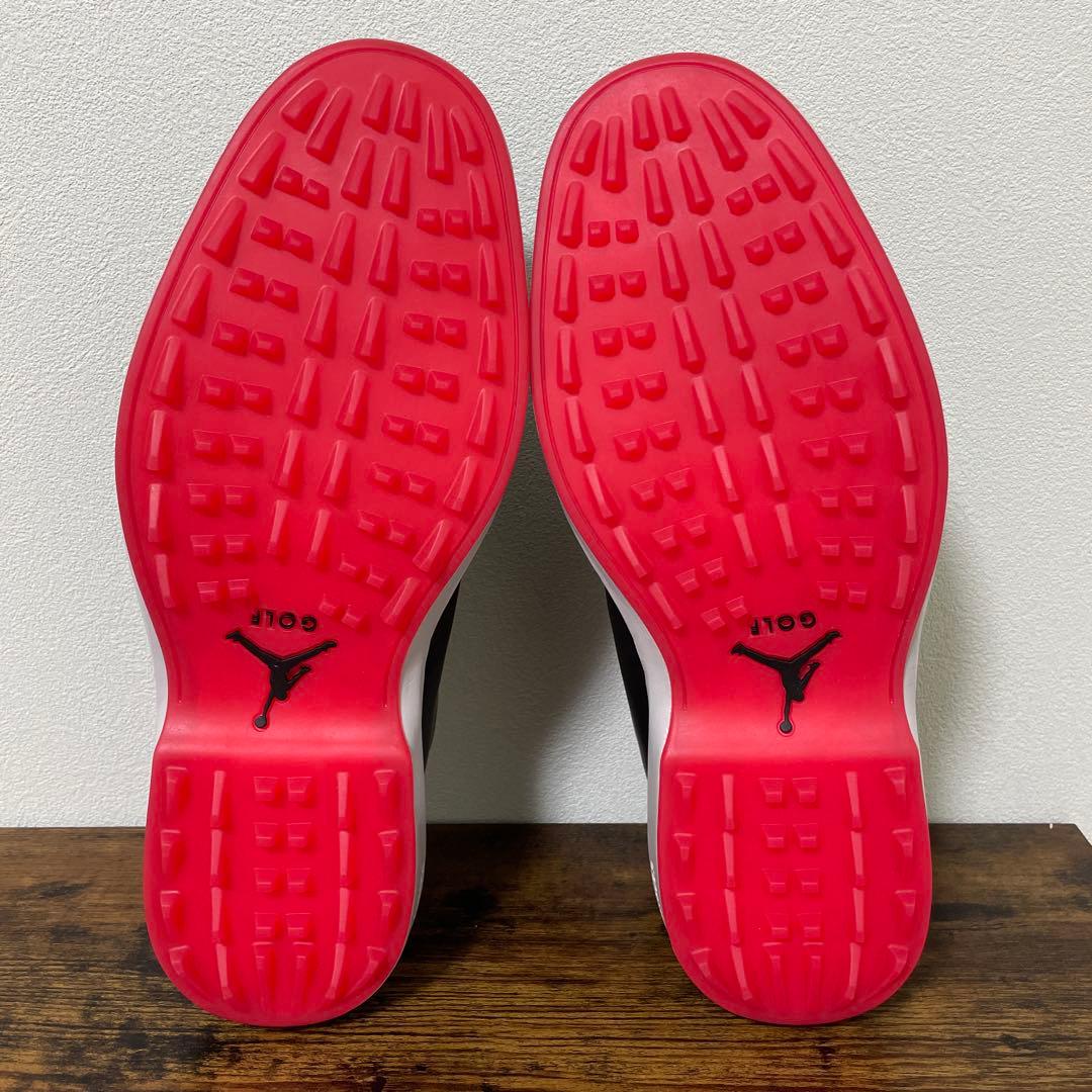 NIKE　ゴルフシューズ　ジョーダン ADG 5　30cm　ブラック/レッド