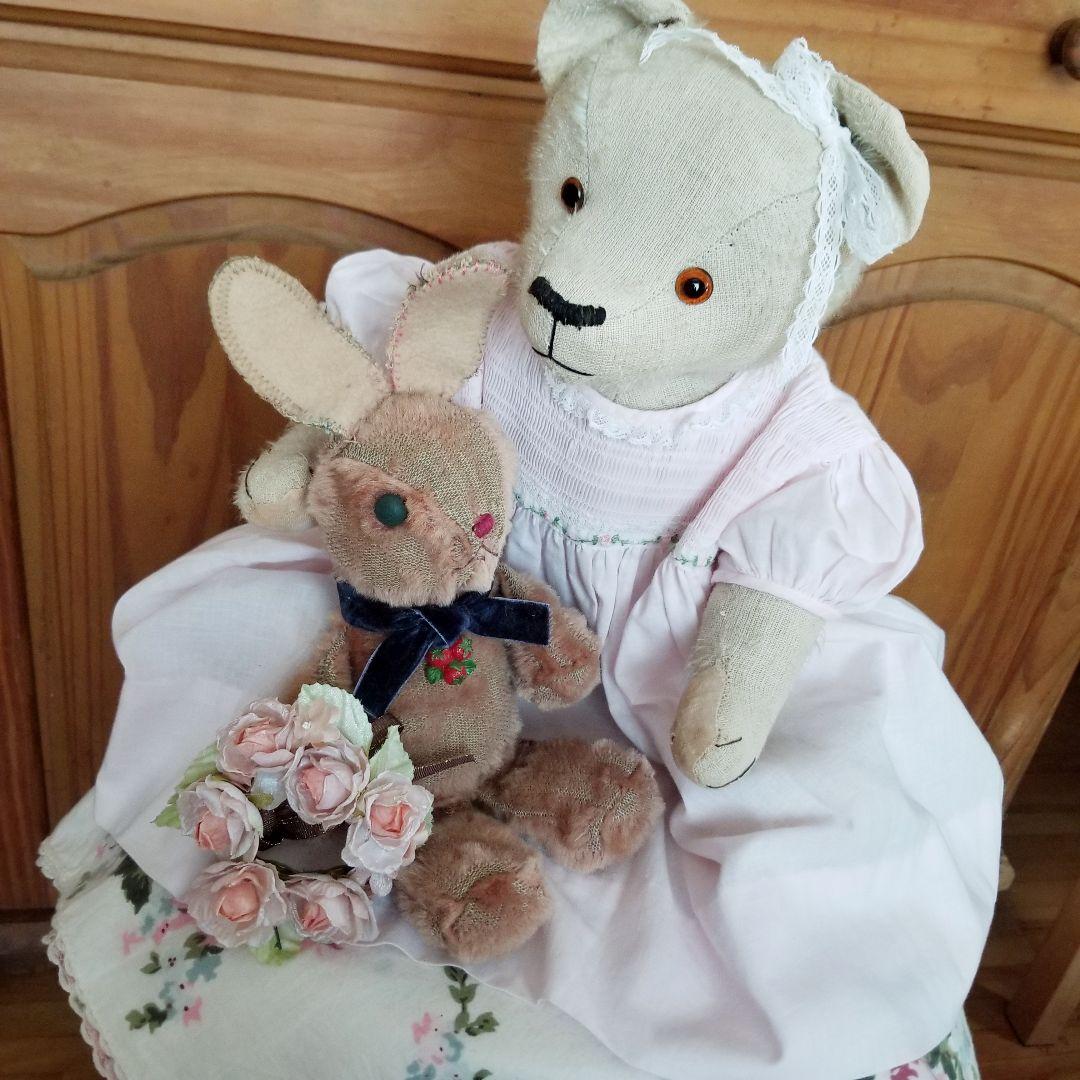 フランス　アンティーク　テディベア