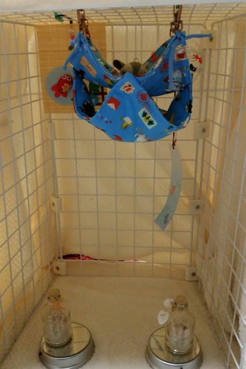 モモンガハウス(猫の郵便・青) 春(夏)秋仕様 Bタイプ  1700円