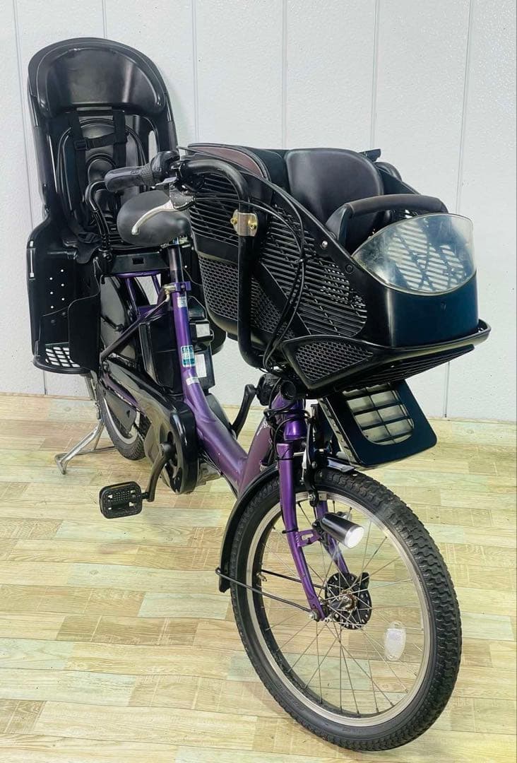 3237ヤマハ12.8アンペア 20インチ子供乗せ電動アシスト自転車