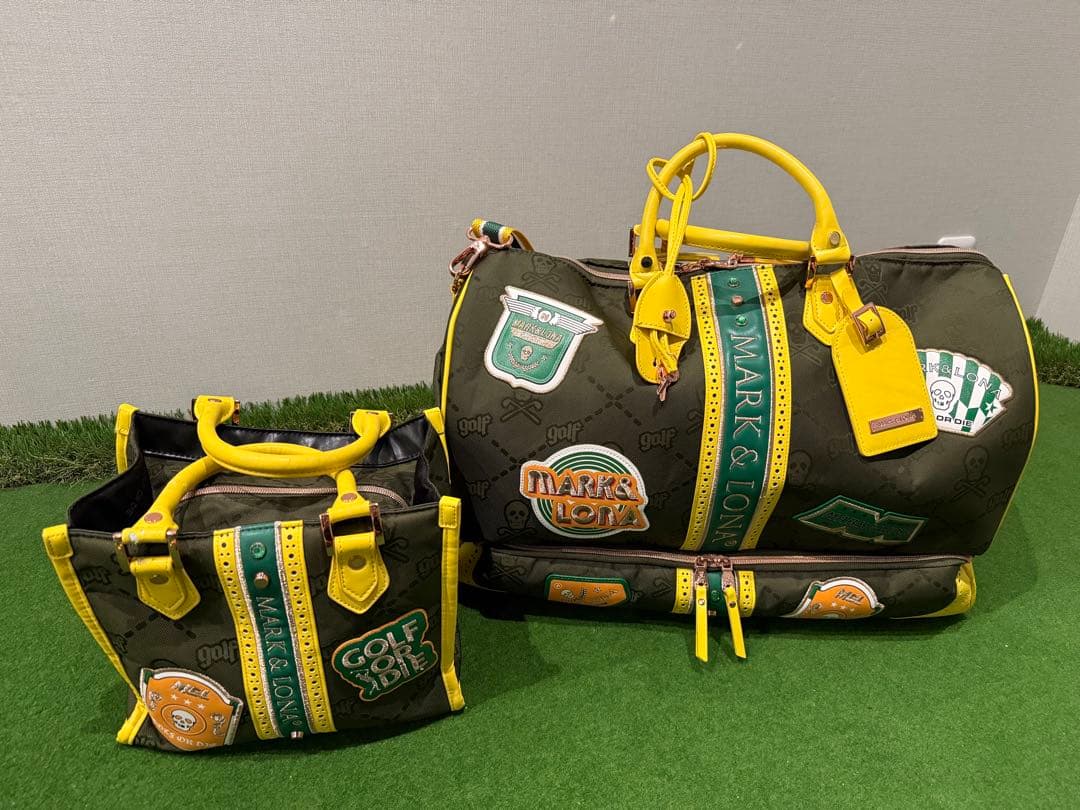 マークアンドロナ　ボストンバックとカートバック　正規品