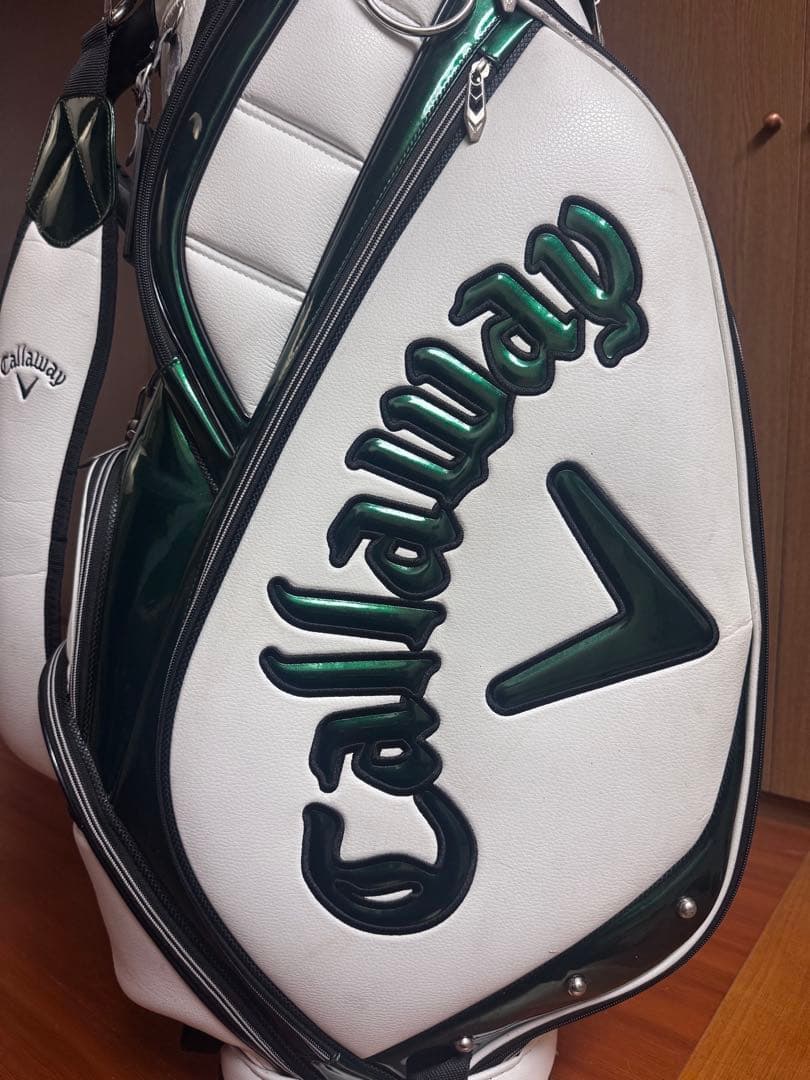 Callaway キャディバッグ ホワイト/グリーン