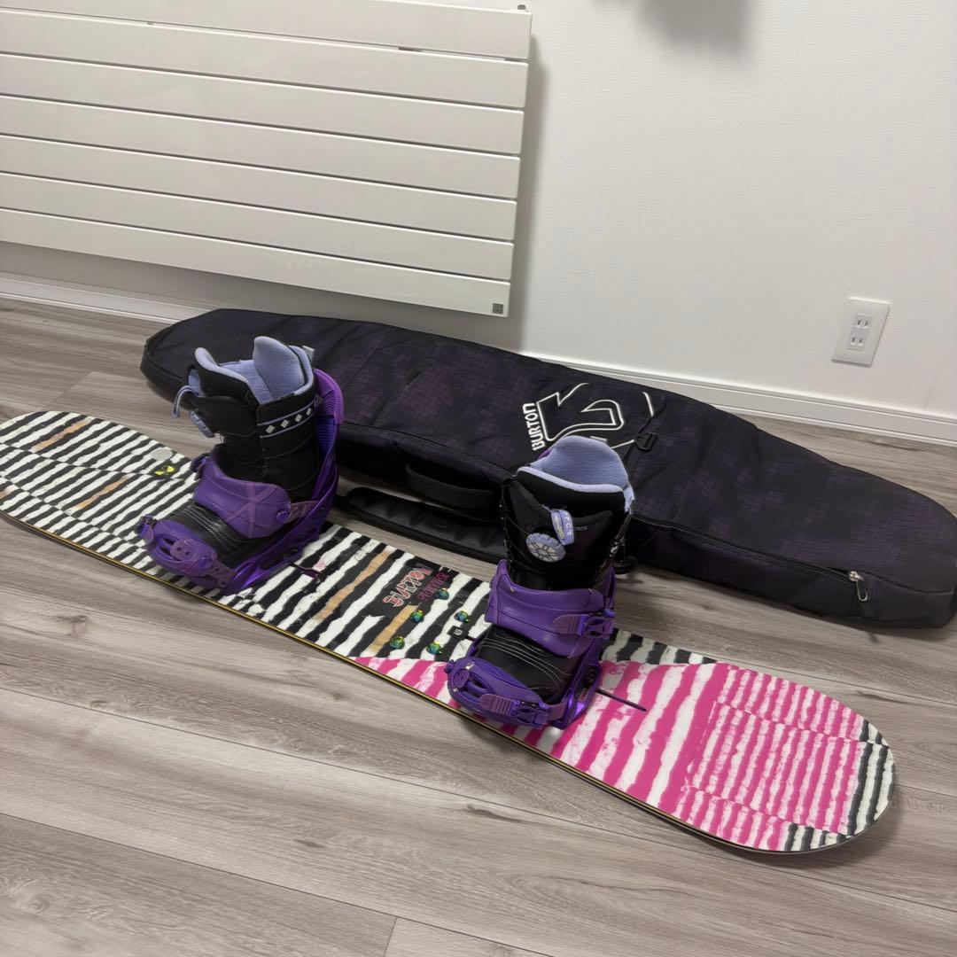 BURTON レディースフルセット■ボード140　ブーツ23.5