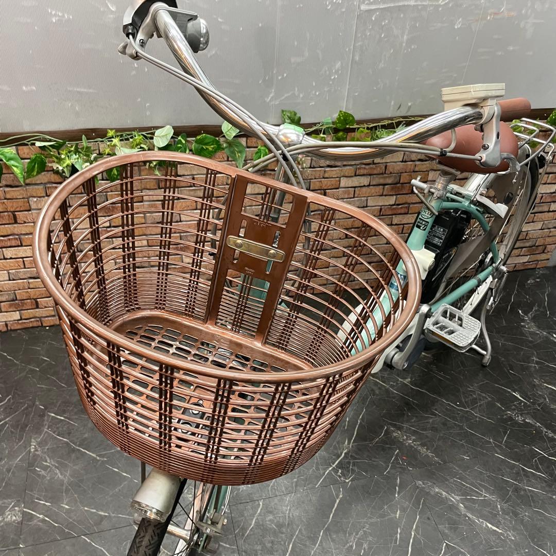 分解発送【6】電動自転車 Panasonic light U グリーン24インチ