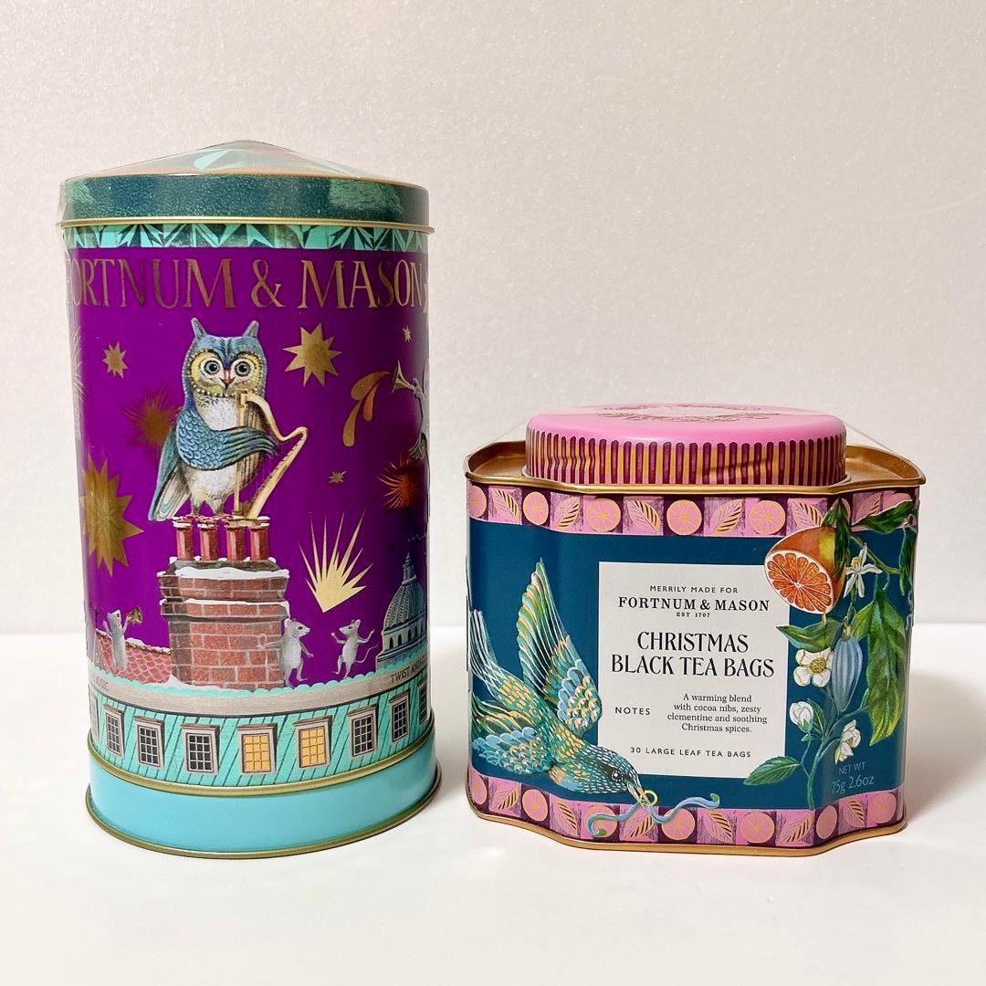 フォートナム&メイソン　クリスマススパイスティーとビスケットのセット