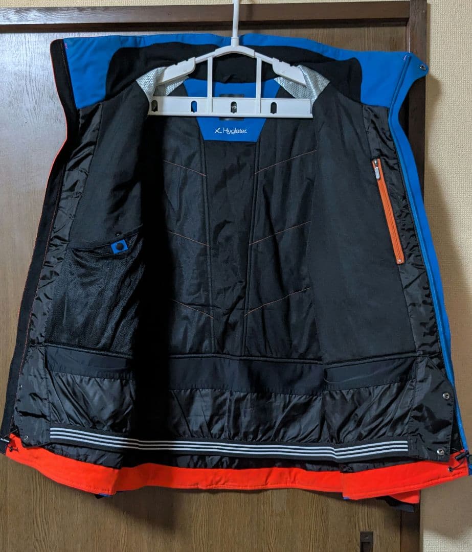 ON−YO−NE スキーウェア 青/オレンジ　ジャケットＬ