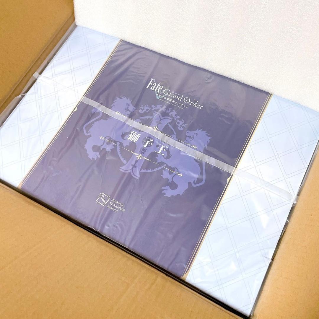 新品未開封 渋谷スクランブルフィギュア FGO 神聖円卓領域キャメロット 獅子王