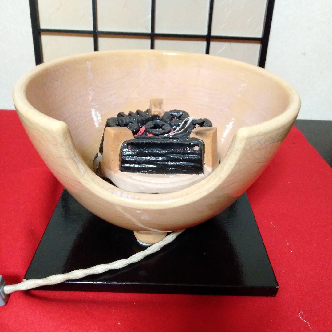 薩摩琵琶色　野々田式風炉型電熱器