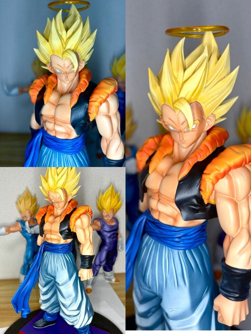 ドラゴンボール　ゴジータ フルリペイント　磁石台座付き　 フィギュア