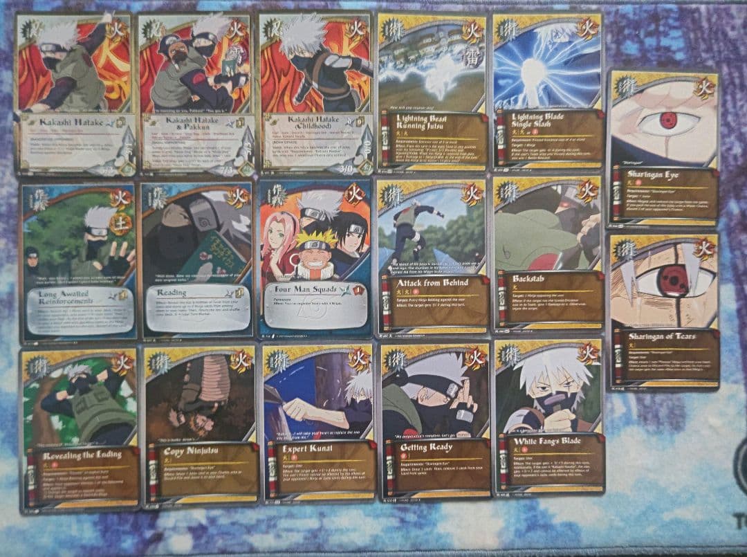 NARUTO ナルトカードゲーム CCG はたけカカシ セット
