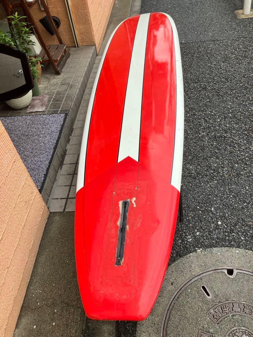 Tiiip MODEL ロングボード 赤白10ft